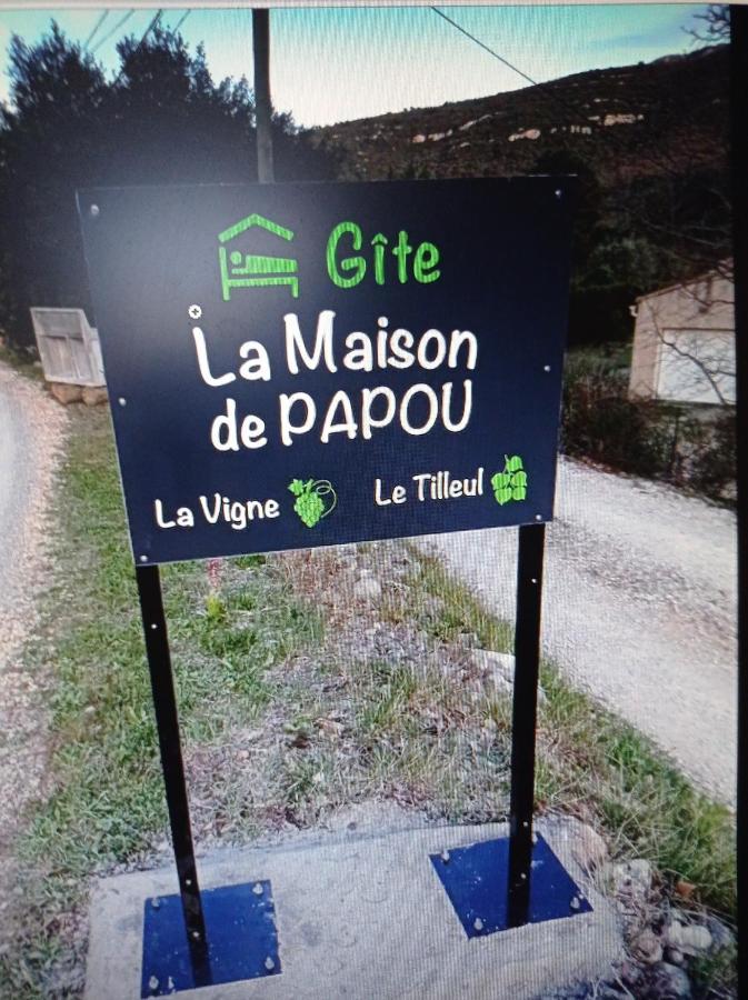 La Maison De Papou La Vigne A Nans Les Pins 83860 Εξωτερικό φωτογραφία